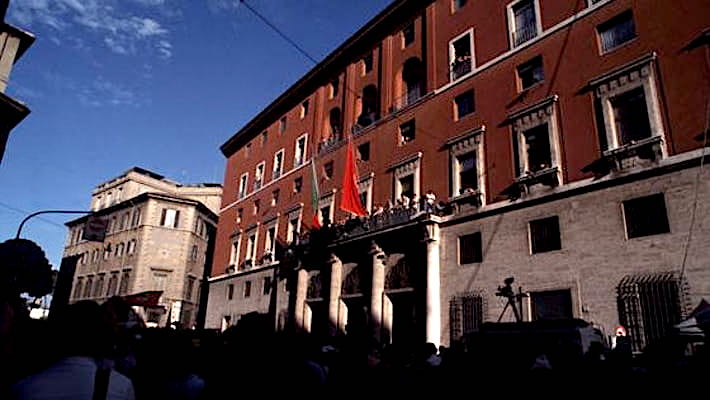 ROMA via delle Botteghe Oscure-Sede storica del PCI-