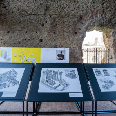 Immaginare Roma. Le prospettive impossibili di Francesco Corni alle Terme di Caracalla