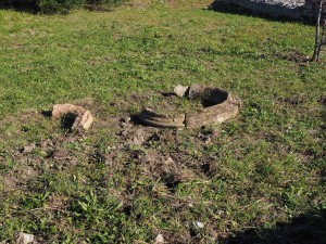 Volontari GAR scavo Villa Romana delle Colonnacce a Castel di Guido.