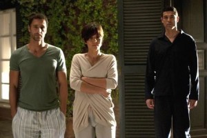 -RESIDENZA AURELIA – Set del Film VIVA L’ITALI-Aambra-Angiolini- raoul-bova-michele-placido-e-alessandro-gassman-