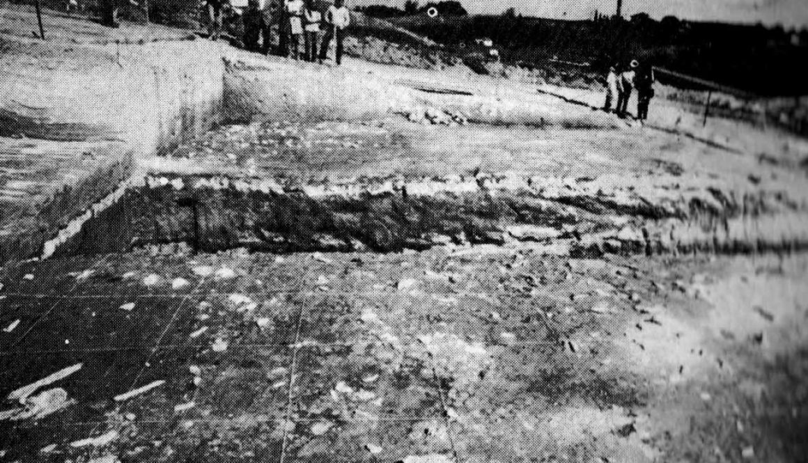 CASTEL DI GUIDO - PRIMA DELLA STORIA- Una veduta dello scavo della terza campagna effettuata nel 1982