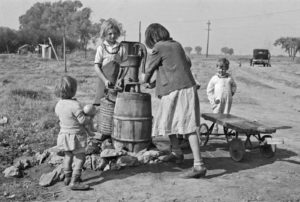 Dorothea+Lange+-+Water+supply,+American+River+camp,+California,+San+Joaquin+Valley,+1936
