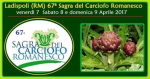 Ladispoli 67a Sagra Carciofo 7-8-9 aprile 2017