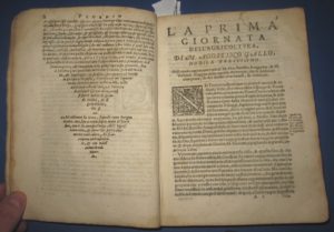 Agostino Gallo- (1564) Le dieci giornate della vera agricoltura e piaceri della villa.