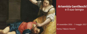 Ester e Assuero-Artemisia Gentileschi Palazzo Braschi fino al 7 maggio 2017.