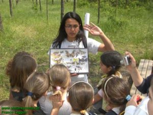 Alessia De Lorenzis Direttrice OASI LIPU Castel di Guido-Lezioni all'aria aperta