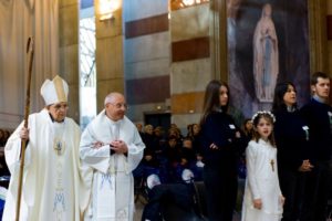Monsignor Diego Natale Bona Pellegrinaggio a Lourdes- 23 al 29 aprile 2016