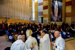 Monsignor Diego Natale Bona Pellegrinaggio a Lourdes- 23 al 29 aprile 2016