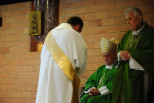 Monsignor Diego Natale Bona-Monsignor GINO REALI Vescovo di PORTO e SANTA RUFINA