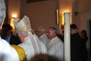 Castel di Guido 19 giugno 2011 -S.E. Monsignor GINO REALI, Don FRANCESCO ARCERI, 