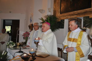 Castel di Guido 19 giugno 2011 -S.E. Monsignor GINO REALI, Don FRANCESCO ARCERI,