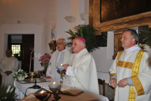 Castel di Guido 19 giugno 2011 -S.E. Monsignor GINO REALI, Don FRANCESCO ARCERI,