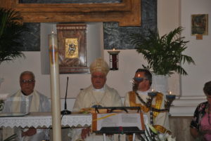 Castel di Guido 19 giugno 2011 -S.E. Monsignor GINO REALI, Don FRANCESCO ARCERI, 