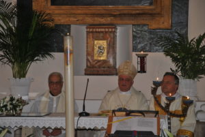 Castel di Guido 19 giugno 2011 -S.E. Monsignor GINO REALI, Don FRANCESCO ARCERI,