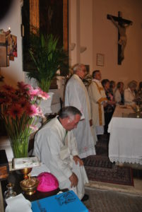 Castel di Guido 19 giugno 2011 -S.E. Monsignor GINO REALI, Don FRANCESCO ARCERI,