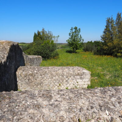 CASTEL DI GUIDO, VILLA ROMANA DELLE COLONNACCE : “Il Giardino Antico”