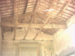 TESTA DI LEPRE DI SOTTO- (Foto anno 2002)-CASALE PAMPHILJ E CHIESA BEATISSIME VERGINE DELLA PIETA’.