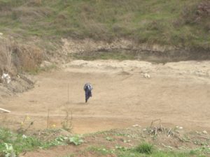 Malagrotta- anno 2008-Scavi Archeologici a ridosso della discarica più grande d’Europa.