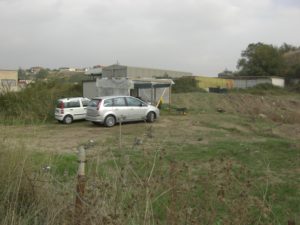 Malagrotta- anno 2008-Scavi Archeologici a ridosso della discarica più grande d’Europa.