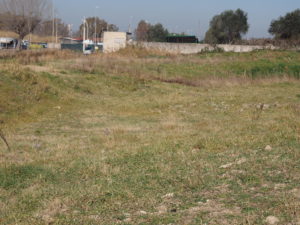 Malagrotta- Roma Municipio XI- Foto 16 febbraio 2017-Scavi Archeologici abbandonati a ridosso della discarica più grande d’Europa.