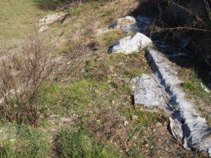 Malagrotta- Roma Municipio XI- Foto 16 febbraio 2017-Scavi Archeologici abbandonati a ridosso della discarica più grande d’Europa.