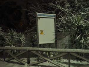 Neve a Castel di Guido - Residenza Aurelia 26 febb 2018