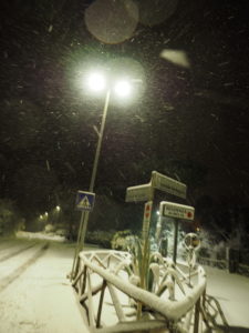 Neve a Castel di Guido - Residenza Aurelia 26 febb 2018