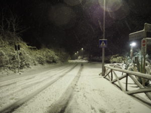 Neve a Castel di Guido - Residenza Aurelia 26 febb 2018