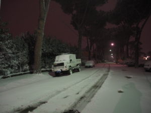 Neve a Castel di Guido - Residenza Aurelia 26 febb 2018