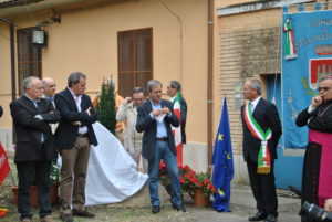 inaugurazione epigrafe Campo FARFA SABINA- 25 aprile 2013- 