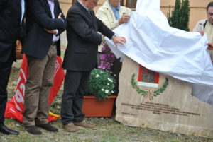 inaugurazione epigrafe Campo FARFA SABINA- 25 aprile 2013- 