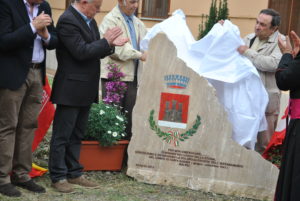 inaugurazione epigrafe Campo FARFA SABINA- 25 aprile 2013- 