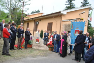 inaugurazione epigrafe Campo FARFA SABINA- 25 aprile 2013- 