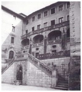 CASTELNUOVO DI FARFA - PALAZZO SIMONETTI-ora EREDI SALUSTRI GALLI-