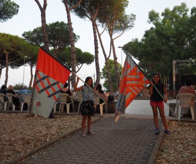 Borgo Testa di Lepre-Bandiere del Palio dei Fontanili