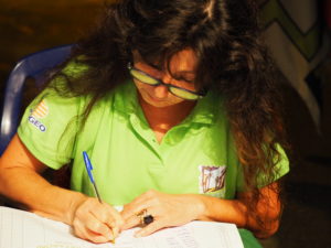 Maria Rita RASTELLI Segretaria della ProLoco del Borgo TESTA di LEPRE
