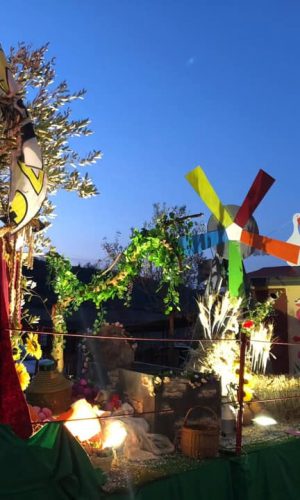 Contrada PRATARONI presenta il carro :”LA CAMPAGNA ROMANA”