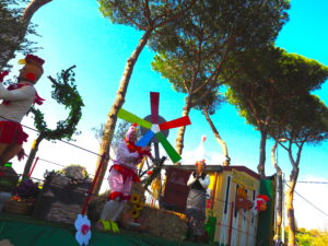 Borgo Testa di Lepre-3 marzo 2019- la sfilata dei carri allegorici.