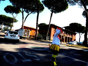 Borgo Testa di Lepre-3 marzo 2019- la sfilata dei carri allegorici.