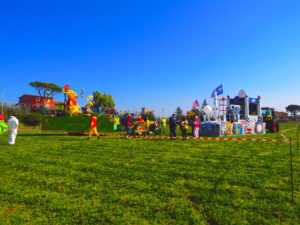 Borgo Testa di Lepre-3 marzo 2019- la sfilata dei carri allegorici.