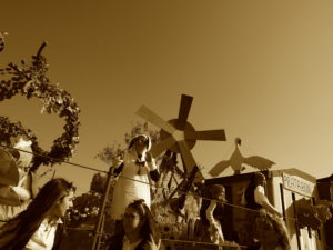Borgo Testa di Lepre-3 marzo 2019- la sfilata dei carri allegorici.