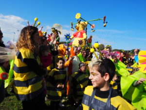 Borgo Testa di Lepre-3 marzo 2019- la sfilata dei carri allegorici.