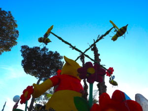 Borgo Testa di Lepre-3 marzo 2019- la sfilata dei carri allegorici.