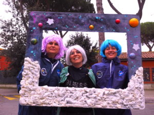 Pro Loco di Testa di Lepre-Contrada Colonnacce carro “ lo sbarco dell’uomo sulla Luna”