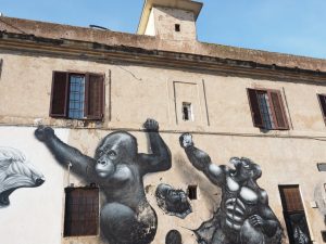 ROMA-MURALES SANTA PASSERA Opera di Groove