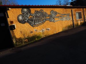 ROMA-MURALES SANTA PASSERA Opera di Groove