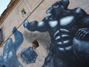 ROMA-MURALES SANTA PASSERA Opera di Groove