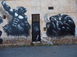 ROMA-MURALES SANTA PASSERA Opera di Groove