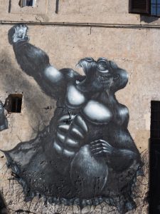 ROMA-MURALES SANTA PASSERA Opera di Groove