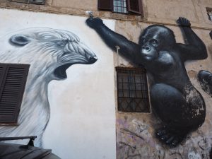 ROMA-MURALES SANTA PASSERA Opera di Groove